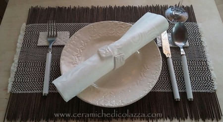 Una tavola con le nostre ceramiche